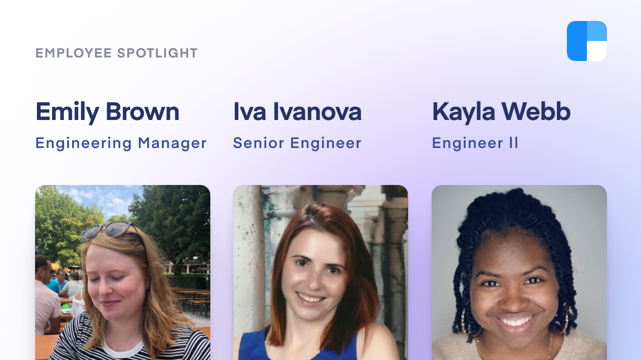 Clearbit Employee Spotlight: Emily Brown, Iva Ivanova, Kayla Webb