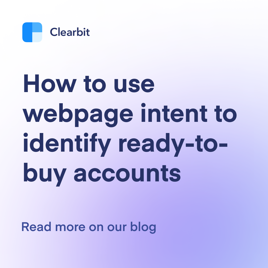 How to use webpage intent to identify ready-to-buy accounts thumbnail
