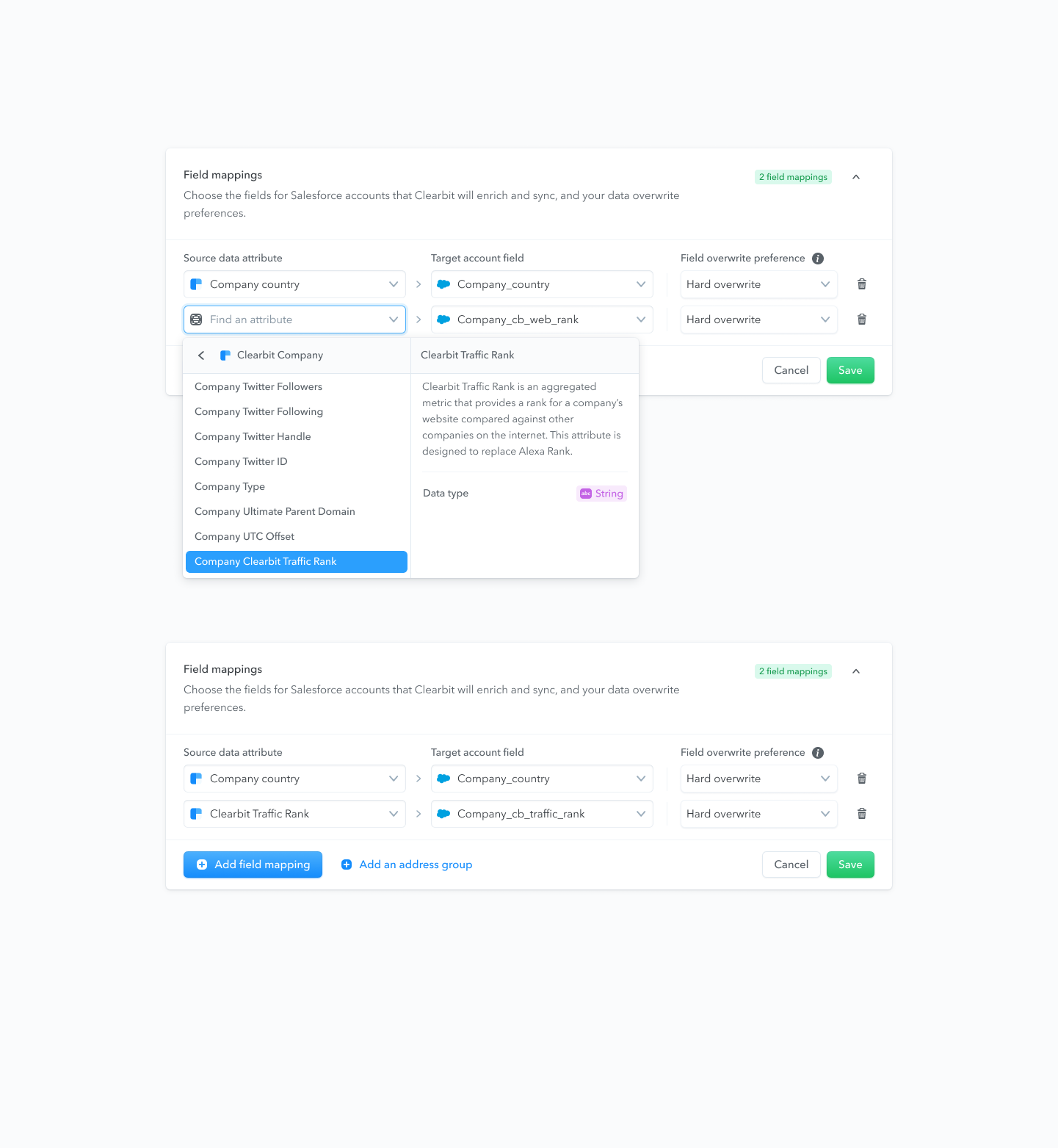 Clearbit-Traffic-Rank