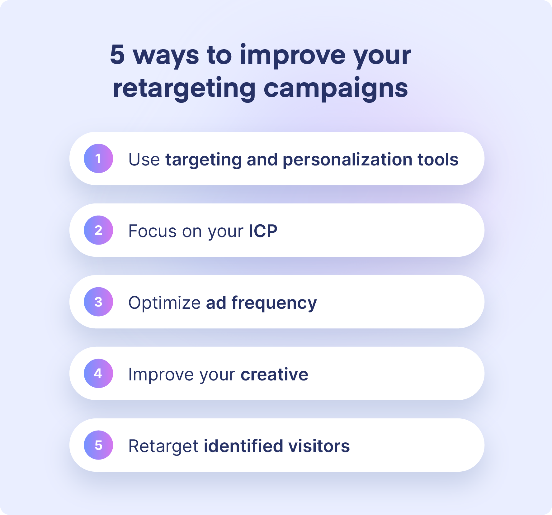 ways to improve retargeting campaigns